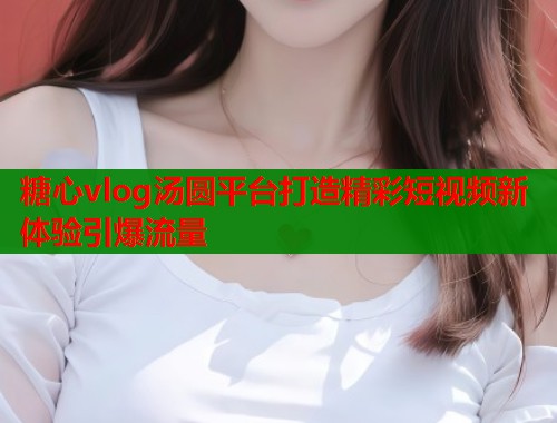 糖心vlog汤圆平台打造精彩短视频新体验引爆流量