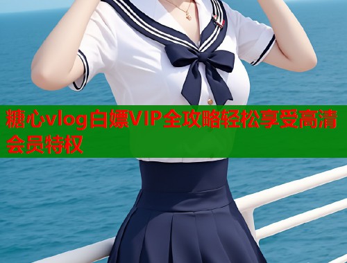 糖心vlog白嫖VIP全攻略轻松享受高清会员特权
