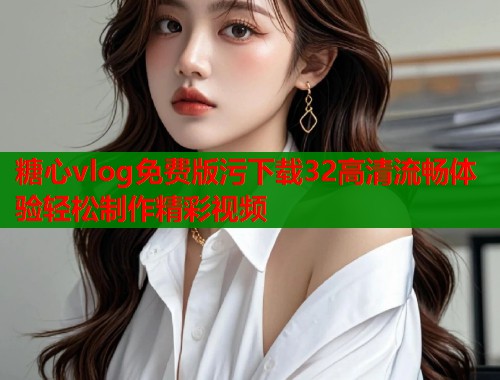 糖心vlog免费版污下载32高清流畅体验轻松制作精彩视频
