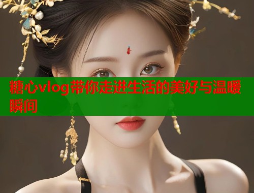 糖心vlog带你走进生活的美好与温暖瞬间