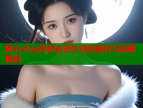 糖心vlog带你走进生活的美好与温暖瞬间 糖心vlog带你走进生活的美好与温暖瞬间