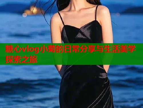 糖心vlog小菊的日常分享与生活美学探索之旅