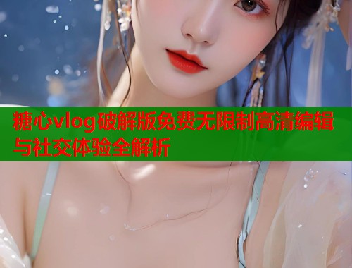 糖心vlog破解版免费无限制高清编辑与社交体验全解析