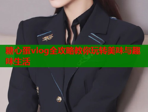 糖心蛋vlog全攻略教你玩转美味与趣味生活